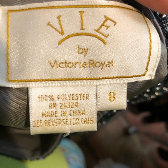 Victoria Royal Gorgeous Heavy Silver Beaded Top 🤩 R2 - Picture 6 of 11